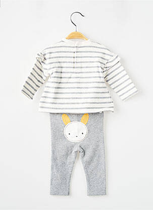 Ensemble pantalon manches longues gris MAYORAL fille