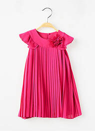 Robe mi-longue sans manche sans manche rose MAYORAL fille