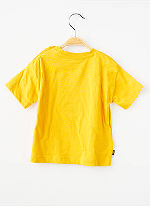 T-shirt stretch manches courtes jaune MAYORAL garçon