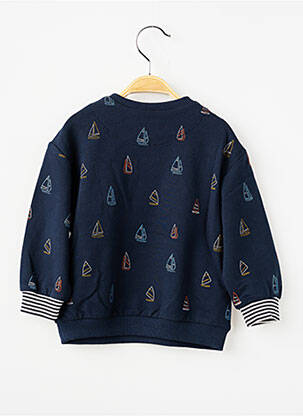 Sweat-shirt stretch manches longues bleu MAYORAL garçon