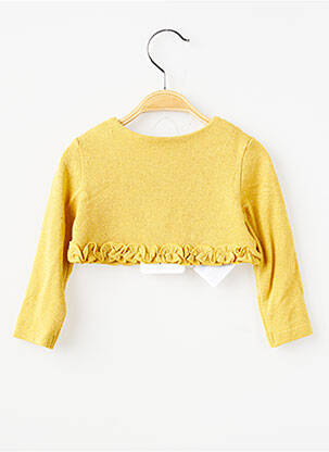 Boléro stretch jaune MAYORAL fille