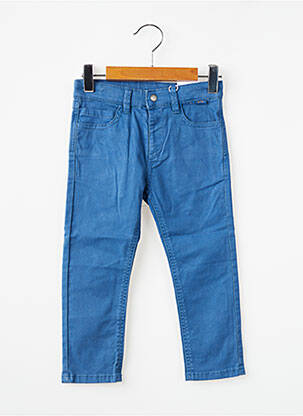 Jeans coupe slim tissage brut bleu MAYORAL garçon