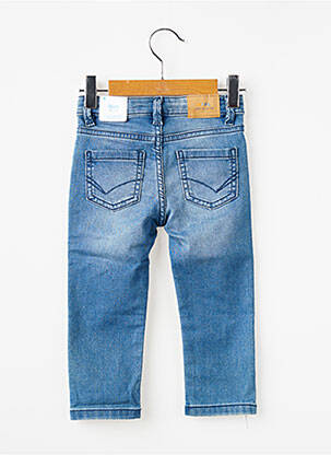 Jeans coupe slim tissage brut bleu MAYORAL garçon