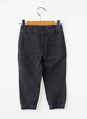 Pantalon slim fermeture liens à nouer taille élastique noir MAYORAL garçon