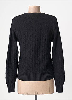Pull stretch manches longues noir AGATHE & LOUISE femme