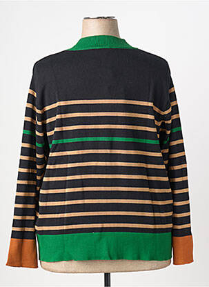 Pull stretch manches longues noir AGATHE & LOUISE femme