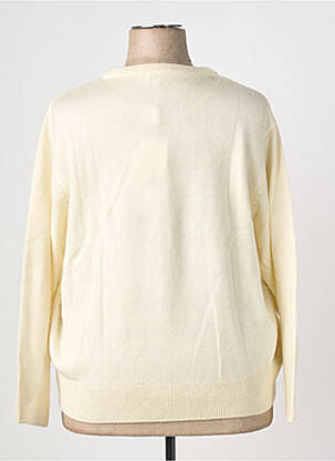 Pull stretch manches longues beige AGATHE & LOUISE femme