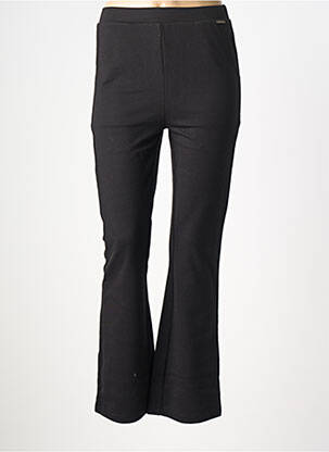 Pantalon flare stretch taille normale noir AGATHE & LOUISE femme