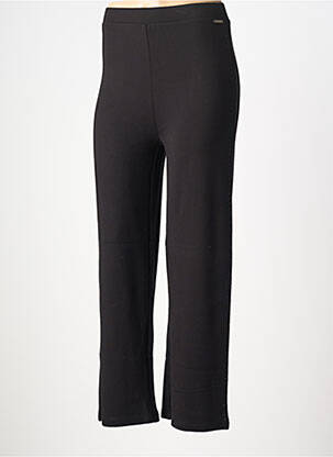 Pantalon droit stretch taille normale noir AGATHE & LOUISE femme