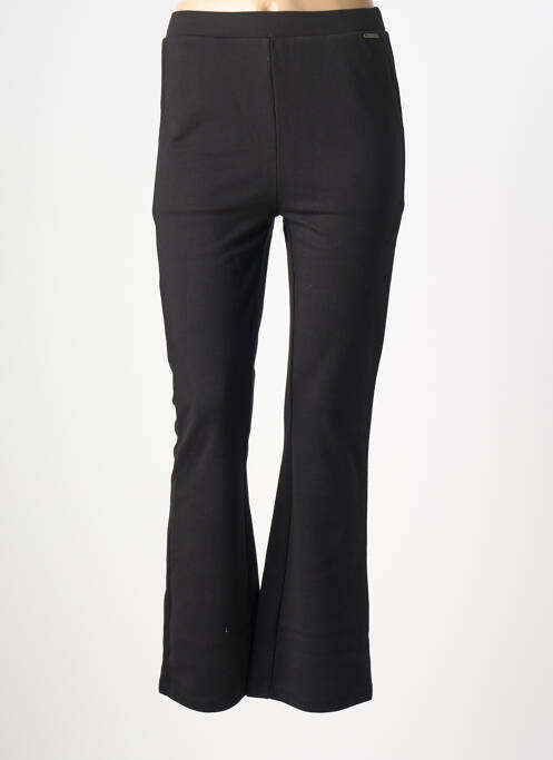 Pantalon flare stretch taille normale noir AGATHE & LOUISE femme