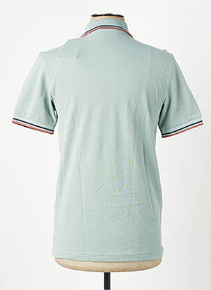 Polo stretch manches courtes vert FRED PERRY homme