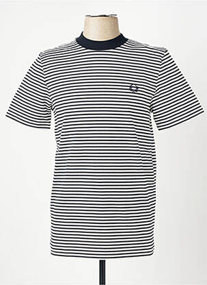 T-shirt broderie manches courtes noir FRED PERRY homme
