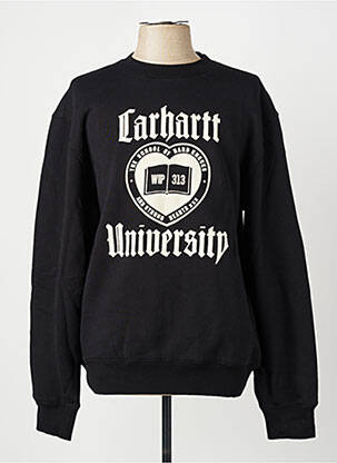 Sweat-shirt maille semi-opaque manches longues noir CARHARTT homme
