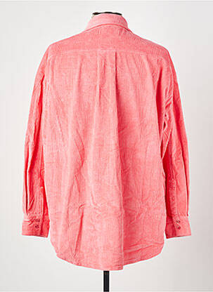Chemisier coupe droite manches longues rose REIKO femme