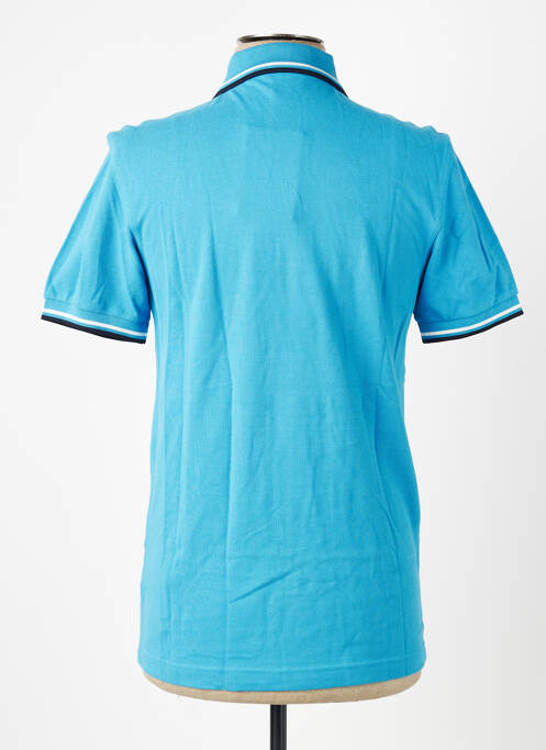 Polo stretch manches courtes bleu FRED PERRY homme