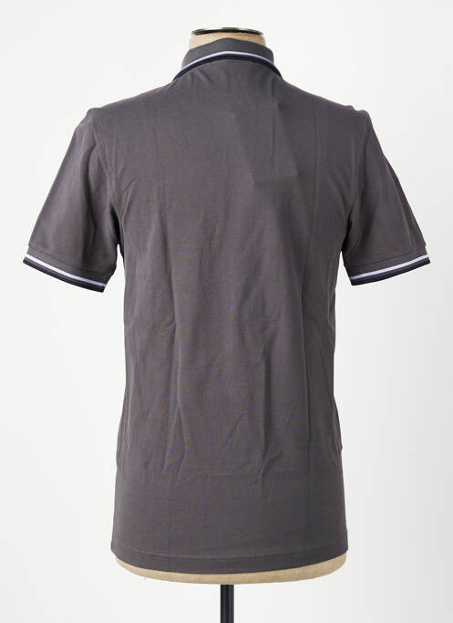 Polo stretch manches courtes gris FRED PERRY homme