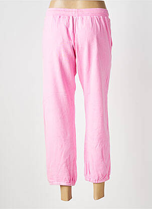 Jogging poches taille normale rose SWILDENS femme