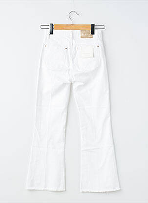 Pantalon droit stretch taille normale blanc KOCCA femme