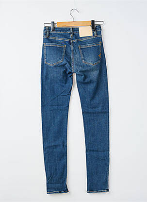 Jeans coupe slim stretch taille normale bleu REIKO femme