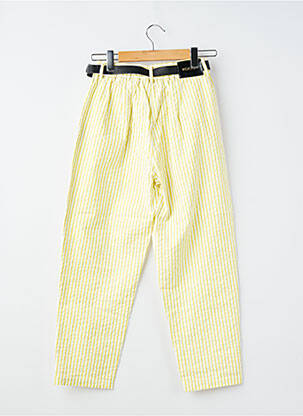 Pantalon large poches taille normale jaune KOCCA femme