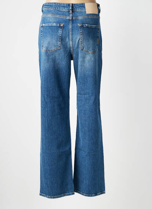 Jeans coupe droite stretch taille normale bleu REIKO femme