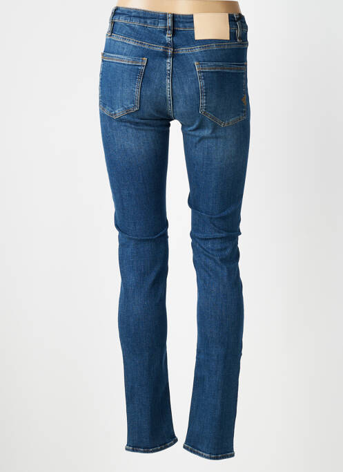Jeans coupe slim stretch taille normale bleu REIKO femme