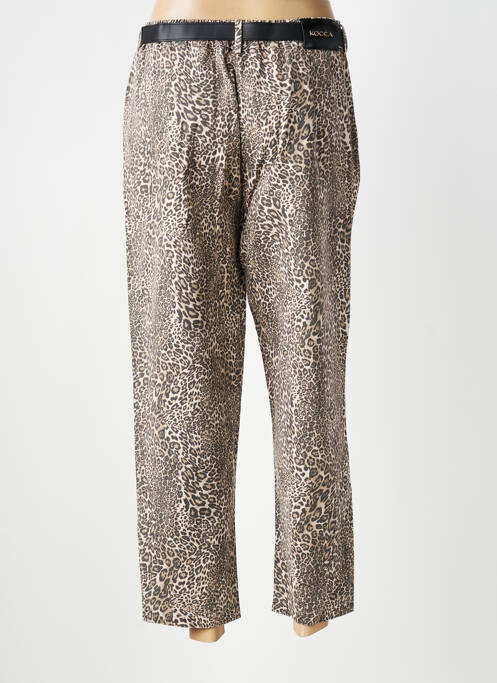 Pantalon large poches taille normale marron KOCCA femme