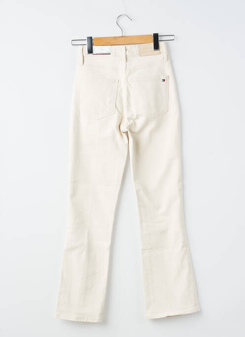 Jeans bootcut taille normale taille normale beige TOMMY HILFIGER femme