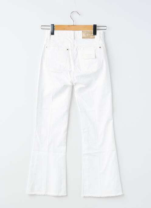 Pantalon droit stretch taille normale blanc KOCCA femme