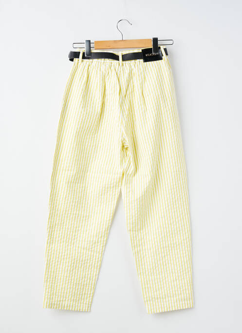 Pantalon large poches taille normale jaune KOCCA femme