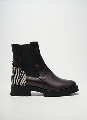 Bottines/boots talon bas talon de 4 à 6cm noir MKD femme