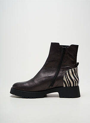 Bottines/boots talon bas talon de 4 à 6cm noir MKD femme