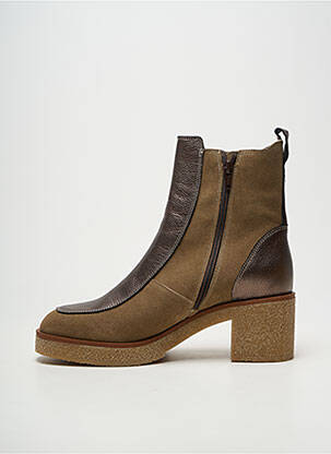 Bottines/boots talon bottier talon de 4 à 6cm marron MKD femme