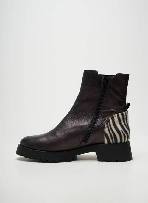 Bottines/boots talon bas talon de 4 à 6cm noir MKD femme