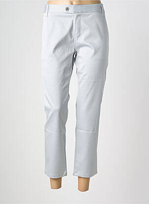 Pantalon chino taille normale taille normale argent PLEASE femme