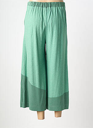 Pantalon 7/8 stretch taille normale vert OZAI N KU femme