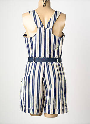 Combishort fines bretelles fines bretelles bleu YES.ZEE femme