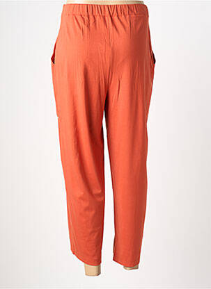 Pantalon 7/8 stretch taille normale orange OZAI N KU femme
