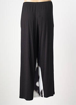 Pantalon large taille normale taille normale noir OZAI N KU femme