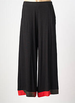 Pantalon large poches taille normale noir OZAI N KU femme