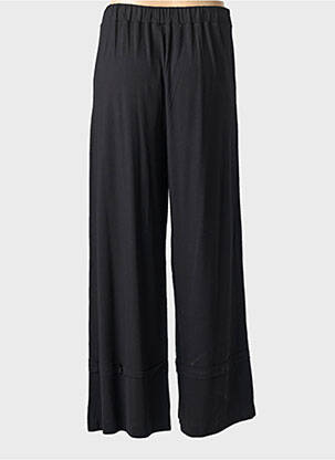 Pantalon large poches taille normale noir OZAI N KU femme