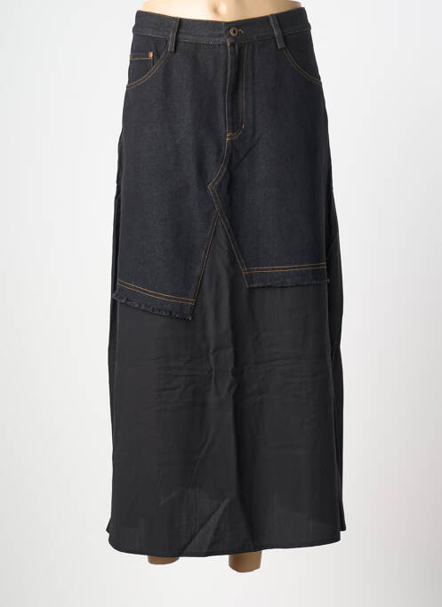 Jupe longue taille normale noir CPC femme