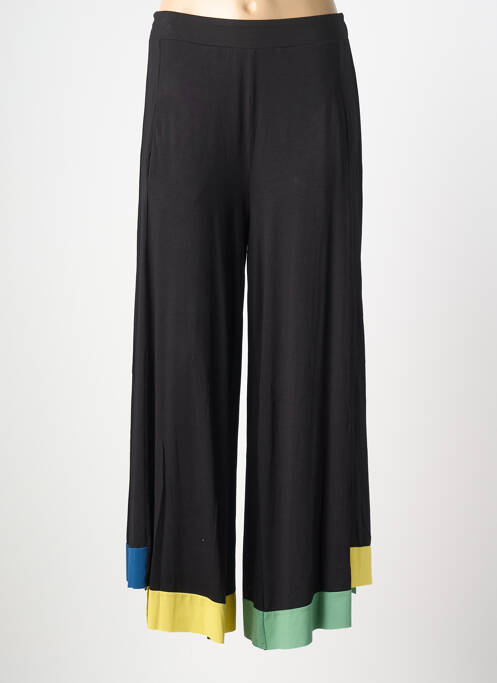 Pantalon large poches taille normale noir OZAI N KU femme