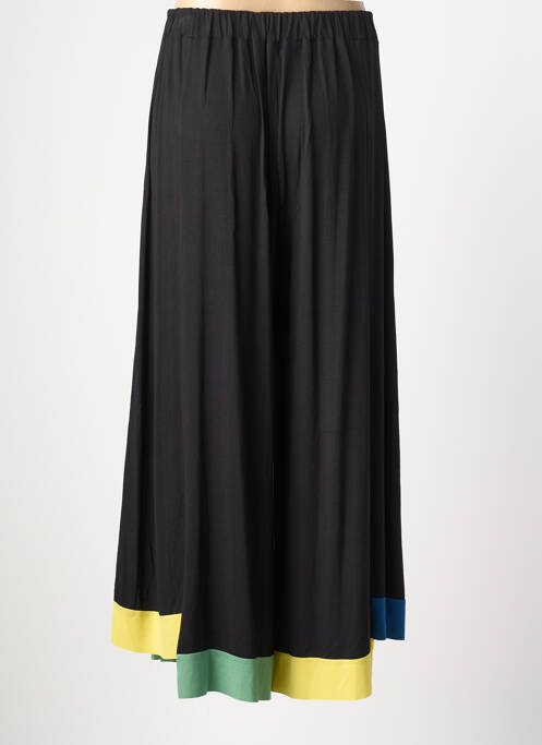 Pantalon large poches taille normale noir OZAI N KU femme
