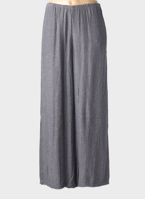 Pantalon large taille à pinces taille normale gris OZAI N KU femme
