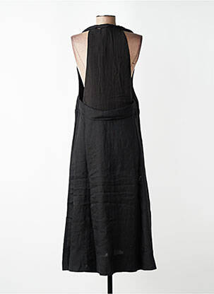 Robe longue sans manche sans manche noir CPC femme