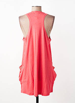 Débardeur col v sans manche rouge YES.ZEE femme
