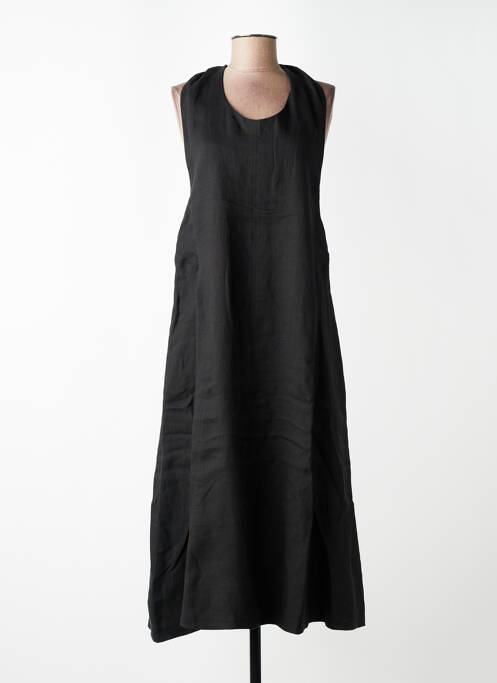 Robe longue sans manche sans manche noir CPC femme