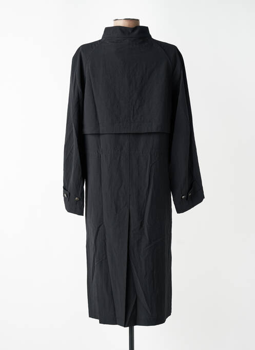 Robe mi-longue manches longues manches longues noir CPC femme