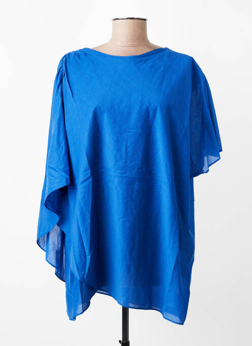 Top manches courtes manches courtes bleu CPC femme